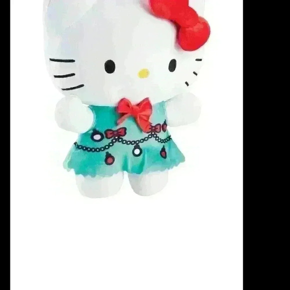 HELLO KITTY 10.5 INCHES WITH CHRISTMAS DRESS - Picture 1 of 3